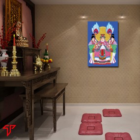 Tranh phật giáo treo phòng thờ